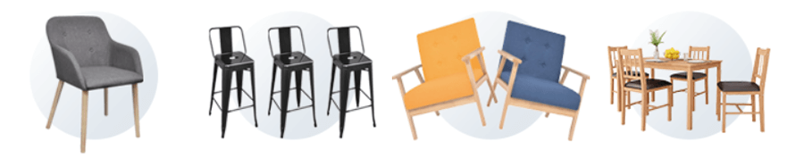 Στο vidaXL θα βρεις καρέκλες γραφείου, καρέκλες κουζίνας και μπαρ, καρέκλες τραπεζαρίας.   | YouBeHero