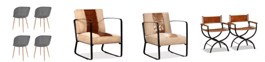 Στο vidaXL θα βρεις καρέκλες αναπαυτικές, καρέκλες σκηνοθέτη, παραλίας και μοντέρνες καρέκλες   | YouBeHero